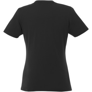 Heros short sleeve women's t-shirt, solid black (T-shirt, 90-100% cotton)
