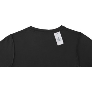 Heros short sleeve women's t-shirt, solid black (T-shirt, 90-100% cotton)