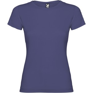 Jamaica short sleeve women's t-shirt, Blue Denim (T-shirt, 90-100% cotton)