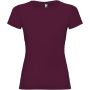 Jamaica short sleeve women's t-shirt, Burgundy
