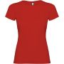 Jamaica short sleeve women's t-shirt, Red