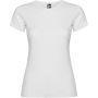 Jamaica short sleeve women's t-shirt, White