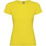 Jamaica short sleeve women's t-shirt, Yellow