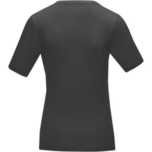 Kawartha short sleeve women's GOTS organic t-shirt, Storm grey (T-shirt, 90-100% cotton)