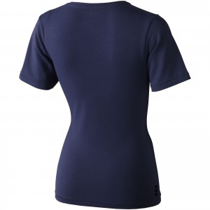 Kawartha short sleeve women's organic t-shirt, Navy (T-shirt, 90-100% cotton)