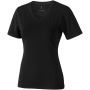 Kawartha short sleeve women's organic t-shirt, solid black