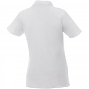 Liberty private label short sleeve women's polo, White (T-shirt, 90-100% cotton)