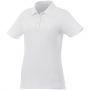 Liberty private label short sleeve women's polo, White