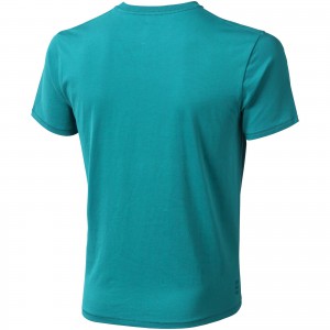 Nanaimo short sleeve men's t-shirt, Aqua (T-shirt, 90-100% cotton)