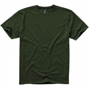 Nanaimo short sleeve men's t-shirt, Army Green (T-shirt, 90-100% cotton)