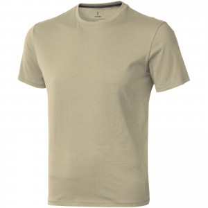 Nanaimo short sleeve men's t-shirt, Khaki (T-shirt, 90-100% cotton)
