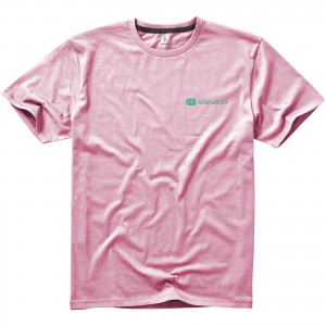Nanaimo short sleeve men's t-shirt, Light pink (T-shirt, 90-100% cotton)