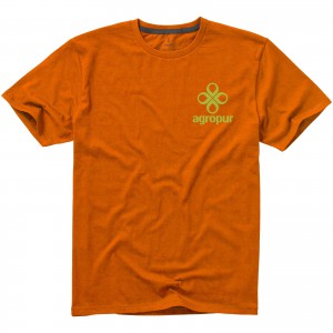 Nanaimo short sleeve men's t-shirt, Orange (T-shirt, 90-100% cotton)