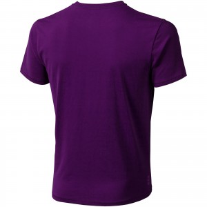 Nanaimo short sleeve men's t-shirt, Plum (T-shirt, 90-100% cotton)