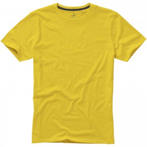 Nanaimo short sleeve men's t-shirt, Yellow (T-shirt, 90-100% cotton)