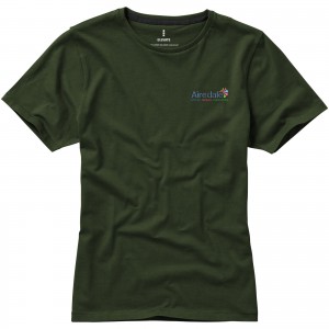 Nanaimo short sleeve women's T-shirt, Army Green (T-shirt, 90-100% cotton)