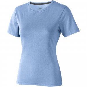 Nanaimo short sleeve women's T-shirt, Light blue (T-shirt, 90-100% cotton)
