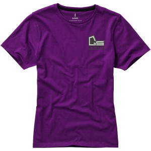 Nanaimo short sleeve women's T-shirt, Plum (T-shirt, 90-100% cotton)