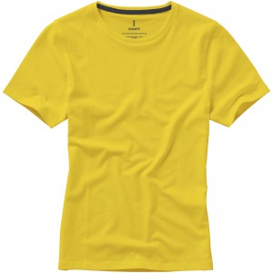 Nanaimo short sleeve women's T-shirt, Yellow (T-shirt, 90-100% cotton)