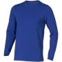 Ponoka long sleeve men's organic t-shirt, Blue