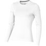 Ponoka long sleeve women's organic t-shirt, White