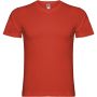 Samoyedo short sleeve men's v-neck t-shirt, Red