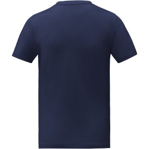 Somoto short sleeve men?s V-neck t-shirt, Navy (T-shirt, 90-100% cotton)