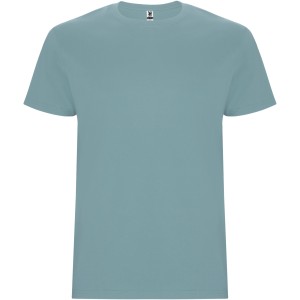 Stafford short sleeve men's t-shirt, Dusty Blue (T-shirt, 90-100% cotton)