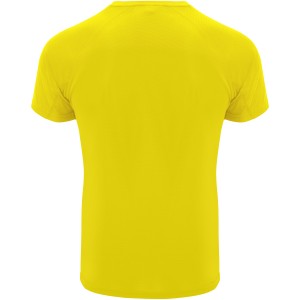 Bahrain short sleeve kids sports t-shirt, Yellow (T-shirt, mixed fiber, synthetic)