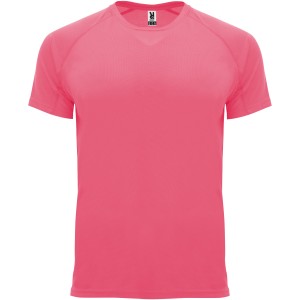 Bahrain short sleeve men's sports t-shirt, Fluor Lady Pink (T-shirt, mixed fiber, synthetic)