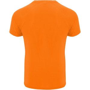 Bahrain short sleeve men's sports t-shirt, Fluor Orange (T-shirt, mixed fiber, synthetic)