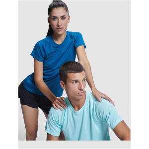 Bahrain short sleeve men's sports t-shirt, Fluor Orange (T-shirt, mixed fiber, synthetic)