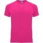 Bahrain short sleeve men's sports t-shirt, Pink Fluor