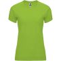 Bahrain short sleeve women's sports t-shirt, Lime / Green Lime