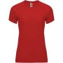 Bahrain short sleeve women's sports t-shirt, Red