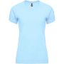 Bahrain short sleeve women's sports t-shirt, Sky blue