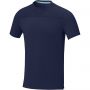 Elevate Borax short sleeve men's GRS recycled cool fit t-shirt, Navy
