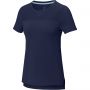 Elevate Borax short sleeve women's GRS recycled cool fit t-shirt, Navy