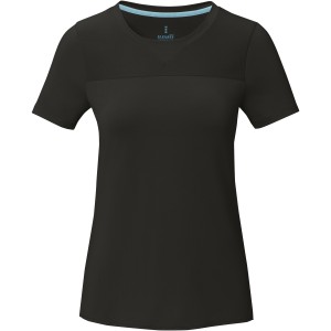 Elevate Borax short sleeve women's GRS recycled cool fit t-shirt, Solid black (T-shirt, mixed fiber, synthetic)