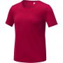 Elevate Kratos short sleeve women's cool fit t-shirt, Red
