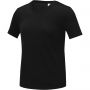 Elevate Kratos short sleeve women's cool fit t-shirt, Solid black