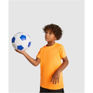 Imola short sleeve kids sports t-shirt, Green Fern (T-shirt, mixed fiber, synthetic)