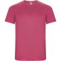 Imola short sleeve kids sports t-shirt, Pink Fluor