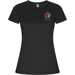 Imola short sleeve women's sports t-shirt, Dark Lead (T-shirt, mixed fiber, synthetic)