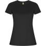 Imola short sleeve women's sports t-shirt, Dark Lead