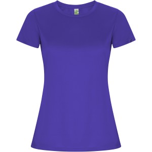 Imola short sleeve women's sports t-shirt, Mauve (T-shirt, mixed fiber, synthetic)
