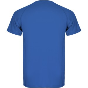 Montecarlo short sleeve kids sports t-shirt, Royal (T-shirt, mixed fiber, synthetic)