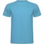 Montecarlo short sleeve kids sports t-shirt, Turquois