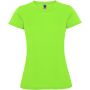 Montecarlo short sleeve women's sports t-shirt, Lime / Green Lime