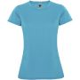 Montecarlo short sleeve women's sports t-shirt, Turquois